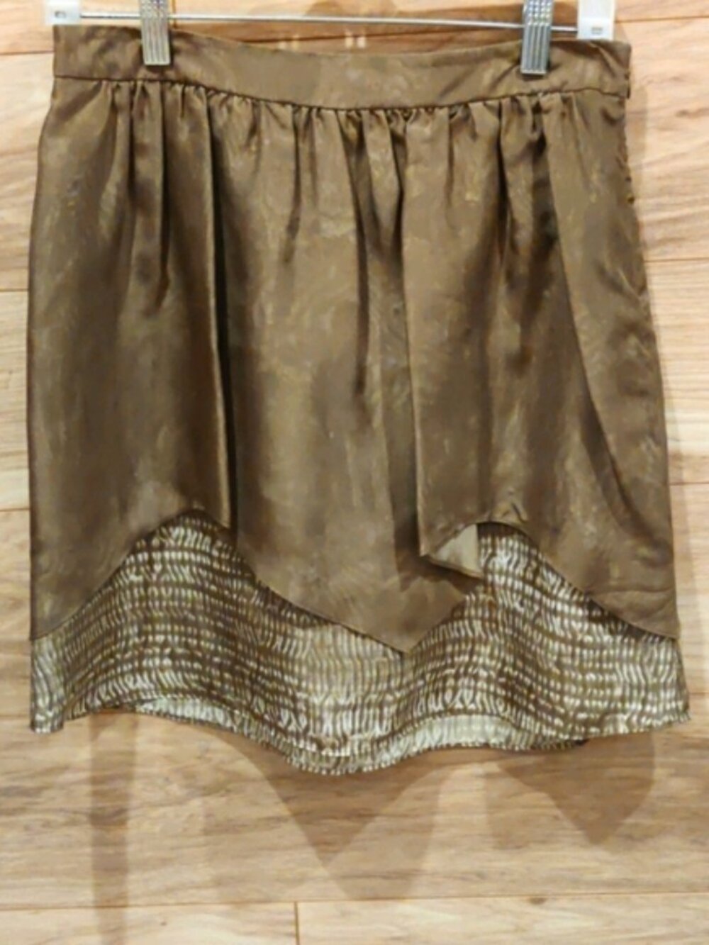 Banana Republic 100% Silk Skirt 4